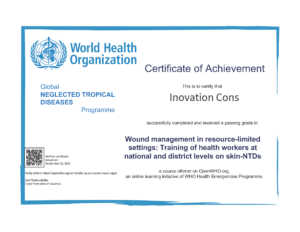 NTDs-wound-management_RecordOfAchievement